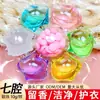 Perlas de Detergente para Ropa Enzimático 3 en 1 para Hogar Transfronterizo, Perlas Suavizantes y que Conservan el Aroma, 8 Veces el Poder de Limpieza, Cápsulas de Lavado Antibacterianas y que Eliminan Ácaros