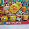 Conjunto de louças e pequenos eletrodomésticos de cozinha de simulação infantil caixa de presente casa de brincar brinquedo classe de treinamento instituição presente atacado