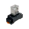 Relé Intermediário Pequeno Nnc Xinda My2N-J Hh52P Dc24V Ac220V Controle de Automação Industrial
