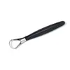 Em Estoque Raspador de Língua em Forma de U de Aço Inoxidável Limpador de Revestimento da Língua Ferramenta de Higiene Bucal Raspador de Língua em Forma de U Cor Ouro Rosa