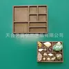 Estante Transfronterizo para Minúsculos Adornos Imán para Refrigerador Estante de Madera para Miniaturas de Joyería Almacenamiento de Muestras Minerales