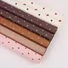 Papel de Regalo de Lunares para Otoño e Invierno, Empaque de Ramo Estilo Maillard de Lunares, Empaque de Regalo de Lunares Retro DIY
