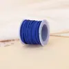 Cordón de Cuero Gamuzado Doble Cara, Cordón Hecho a Mano de Piel de Vaca, Accesorios para Joyería DIY, Cordón de Piel de Ciervo, Etiqueta de Cuero Gamuzado, Cordón Trenzado, Materiales Decorativos