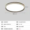 Luminária de Teto LED de Proteção Ocular de Espectro Total Super Brilhante Novo Modelo 2025 Luz Principal para Sala de Estar Iluminação Zhongshan Moderno Simples Dimerizável