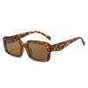 Nuevas Gafas de Sol Cuadradas Transfronterizas Simples Rectangulares Pa Pierna Triangulares Romboidales Gafas de Sol de Moda para Hombres y Mujeres