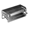 Estante para Fregadero de Cocina Estante Escurridor de Encimera Estante Multifuncional para Almacenamiento de Platos Estante para Fregadero Estante para Trapos