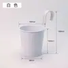 Ganchos Metálicos para Colgar en Balcón para Macetas, Macetas Colgantes de Hierro Forjado para Plantas de Colores, Suculentas y Flores, Ganchos de Cubo Metálicos