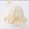 Gorros para Bebé para Primavera y Verano, Lindos Sombreros de Pescador de Primavera para Niñas Bebés, Estilo Veraniego Sombreros de Sol para Recién Nacidos, Transpirables