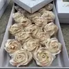 Flor de Jabón de 5 Capas Cabeza de Flor Grande Flor de Rosa Día de San Valentín Día de la Madre Ramo de Flores de Jabón Caja de Regalo Decoración DIY