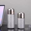 Taza Térmica con Recubrimiento de Titanio, Lujo Ligero, Compacta, Taza de Rebote con Popote, Regalo Publicitario de Negocios Portátil para Coche, Taza de Agua Personalizable