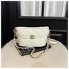 2026 Bolsa de Moda Versátil Pequena Estilo Fragrância Transversal Novo Estilo Transfronteiriça Feminina Mini Bolsa Corrente Leve Bolsa de Ombro