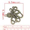 Comercio transfronterizo Amazon animal pulpo colgante collar bronce collar exquisita moda
