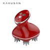 Massageador de Cabeça Elétrico Kaku Shang Home Care Vibratório Couro Cabeludo Meridianos Sono Massagem Pente para Cuidados com o Cabelo Fábrica