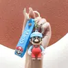 Chaveiro do Mario Desenho Animado Pingente de Boneco 3D Charme Fofo para Bolsa Boneco Super Mario Presente Atacado