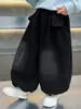 Pantalones Forrados de Felpa para Niños Jeans Infantiles Otoño Invierno 2026 Estilo Nuevo Hipster Fresco Estilo Urbano Ropa de Invierno para Bebé Pantalones Harem Engrosados