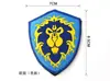 Emblema Bordado da Aliança e da Horda Braçadeira Tática de Moral com Velcro Dupla Face Patch de Jogo Camuflado Mercadoria de Warcraft