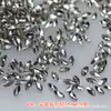 Accesorios para Uñas, Pedrería con Base Puntiaguda, Pedrería con Forma de Ángulo Recto, Decoraciones de Uñas de Lujo Transparentes al por Mayor, Pedrería Plana con Forma de Flor de Ciruelo de 6 mm