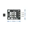 Interruptor Magnético de Efecto Hall Alta Sensibilidad Unipolar Módulo de Detección A3144 Sensor Magnético Interruptor Digital