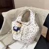 Bolsa de Lienzo Fresca para Mujer, Bolso Dulce de Nicho para Chicas, Nuevo Bolso Cubo de Moda Tendencia 2026