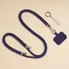Cordón para teléfono móvil mejorado, halter, bandolera, retráctil, ajustable, anti-pérdida, funda de teléfono universal, duradero, largo