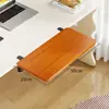 Tablero de extensión para escritorio, escritorio de oficina sin taladrar, organizador de escritorio expandible, plegable, ampliado y alargado, tablero de extensión con reposabrazos