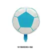 Nuevos Globos Transfronterizos para el Mundial 2026 Decoraciones con Forma de Balón de Fútbol Decoraciones de Camisetas Suministros para Fiestas de la Eurocopa