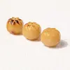 Raíz de Bodhi Carbón Tostado Caqui Pequeño Caqui Ruyi Accesorios Hecho a Mano DIY Cuerda para la Mano Accesorios de Moda Pulsera de Cuentas de Buda