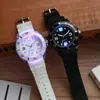 Nuevo Reloj de Silicona con Esfera Grande de 43 MM Luminoso Estudiante de Secundaria Estudiante de Preparatoria Reloj de Pulsera Relojes a Juego para Pareja Reloj de Pulsera Transfronterizo