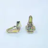 Hebilla de Fijación Metálica para Coche, Clip de Hierro de Zinc de Color, Hebilla de Panel de Navegación, Hebilla de Clip de Hierro en Forma de U para Panel de Instrumentos y Audio
