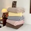 Juego sencillo de tres piezas para cama antideslizante, reversible con un lado de algodón puro y el otro de forro polar, adecuado para todas las estaciones, se usa como sábana, cubrecolchón o manta de ocio
