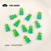 Ursinhos Gummy de Resina Contas Fofas DIY Pulseira Colar Brincos Artesanais Caseiros Acessórios de Joia Materiais Contas Soltas