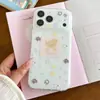 Capinha de Celular Ursinho Biscoito Fofa e Adorável para Meninas, Adequada para Apple iPhone 15/16/17 Pro Max
