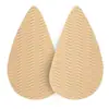 Almohadillas Antideslizantes para Tacones Altos, Reductoras de Ruido en la Planta del Pie, Resistentes al Desgaste, Almohadillas Antideslizantes, Protectores de Suela Autoadhesivos con Patrón de Onda de Agua Amortiguadores