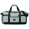 Bolsa de Viaje con Separación Seco y Húmedo, Gran Capacidad, Compartimento Independiente para Zapatos, Bolsa de Gimnasio Portátil, Bolsa Deportiva de Entrenamiento Ligera y Moderna para Hombres y Mujeres