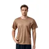 Camiseta Camuflada para Esportes ao Ar Livre de Manga Curta, Camiseta Camuflada de Manga Curta para Treinamento e Exercícios ao Ar Livre, para Montanhismo e Caminhada, Respirável e de Secagem Rápida