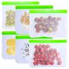 Saco fresco PEVA fosco translúcido para frutas alimentos lanches saco auto selante saco de embalagem auto selante para geladeira doméstica