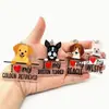 Llavero de Perro Mascota Acrílico Color Impreso En Stock Transfronterizo Regalo Pequeño Creativo