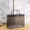 Bolsas de Compras Personalizadas de Polipropileno Escarchado de Gama Alta para Tiendas de Ropa, Bolsas Grandes para Ropa de Tiendas de Ropa para Mujer con Logo Personalizado