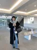Marruecos Invierno 2026 Estilo de Alta Gama Abrigo de Lana Doble Cara Nueva Chaqueta de Lana Cachemir para Mujer Otoño e Invierno