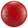 Marca Huashu tambor vacío clase D 13 tonos 12 pulgadas barra vertical Flor de loto plato de mano para principiantes color tambor vacío estudiante profesional al por mayor