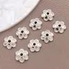Cobre Vintage Cor Prata Retentora de Cor Contas de Lótus Pulseira Colar DIY Joias Artesanais Acessórios de Material de Contas Soltas