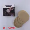 Alça de máquina de café italiana, papel de filtro redondo para o porta-filtro, papel de filtro de café especial para cafeteira moka e prensa francesa, equipamento para café