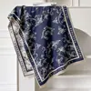 Bufanda de Nuevo Estilo para Mujer en Invierno, Versátil Floral de Gama Alta Imitación Cachemir Borla Letra Chal Grande de Moda Bufanda Cálida para el Cuello