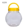 Suministro directo de fábrica de Foshan botella de plástico para kimchi 2.5L botella esférica de plástico Contenedor PET transparente botella venta al por mayor formulación