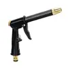 Pistola de Agua para Lavado de Autos de Alta Presión para Uso Doméstico, Se Conecta al Grifo de Agua Corriente, Manguera Flexible, Boquilla de Chorro Potenciador para Enjuagar, Regar Flores, Lavar Pisos