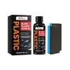 Kit de Renovación de Plástico Negro para Coche Rayhong Limpieza y Pulido de Interiores de Coche Agente Diario de Mantenimiento y Renovación