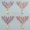Patrón de Pegatinas Pintadas de Joyas de Princesa Retro para la Frente Estilo Antiguo Facial Niños Pegatinas Brillantes para Cejas con Pedrería Pegatinas Faciales Estereoscópicas