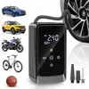 Bomba Infladora Portátil Sem Fio para Carro Elétrica Multifuncional para Pneu de Sedan Mini Bomba de Ar