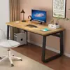 Escritorio de computadora Escritorio simple Hogar Dormitorio Mesa de estudio Estudiante Escritorio pequeño Escritorio de oficina rectangular simple