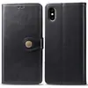 Para OPPO Reno4 Estuche de Teléfono Retro Realme6 Estuche tipo Cartera con Tarjetero A52 Estuche de Cuero con Patrón de Caballo Loco